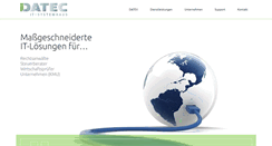 Desktop Screenshot of idatec.de